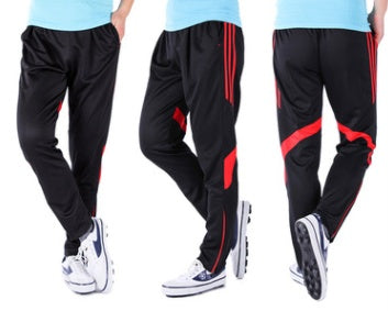 Football pants running fitness clothes, sports pants, men's football training, leg tights, trousers, riding suits