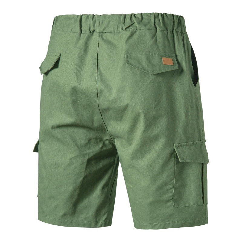 Casual tooling multi-pocket casual men's shorts - Zalixer
