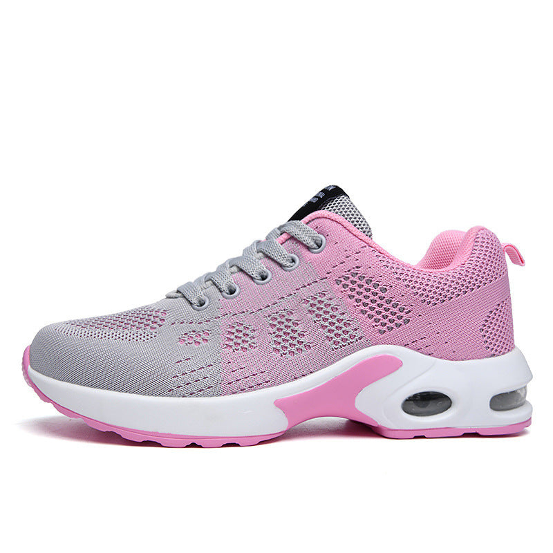 Flying Woven Mesh Shoes Women's Shoes Sports Casual Shoes Fashion Breathable - Zalixer