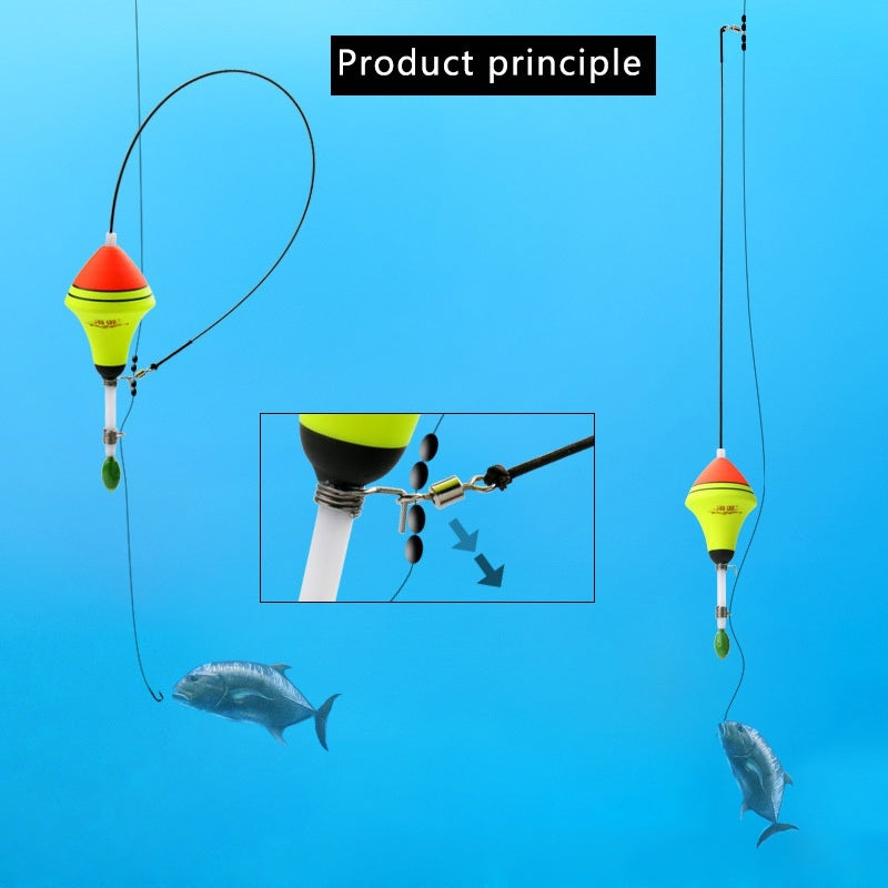 Automatic fishing float