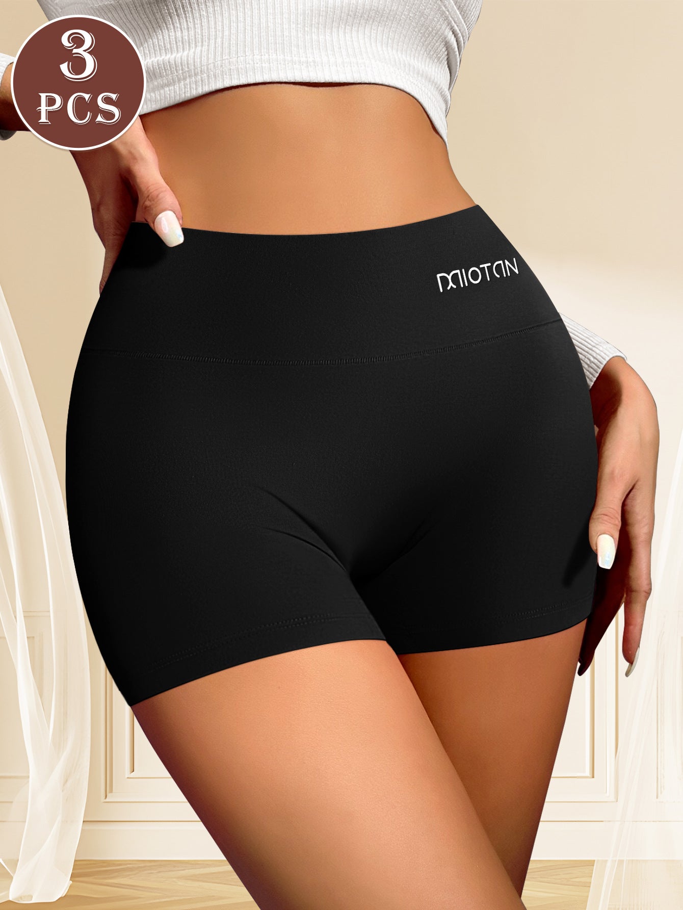 European And American-style Safety Panties For Women High-waisted Tummy-control Underwear - Zalixer