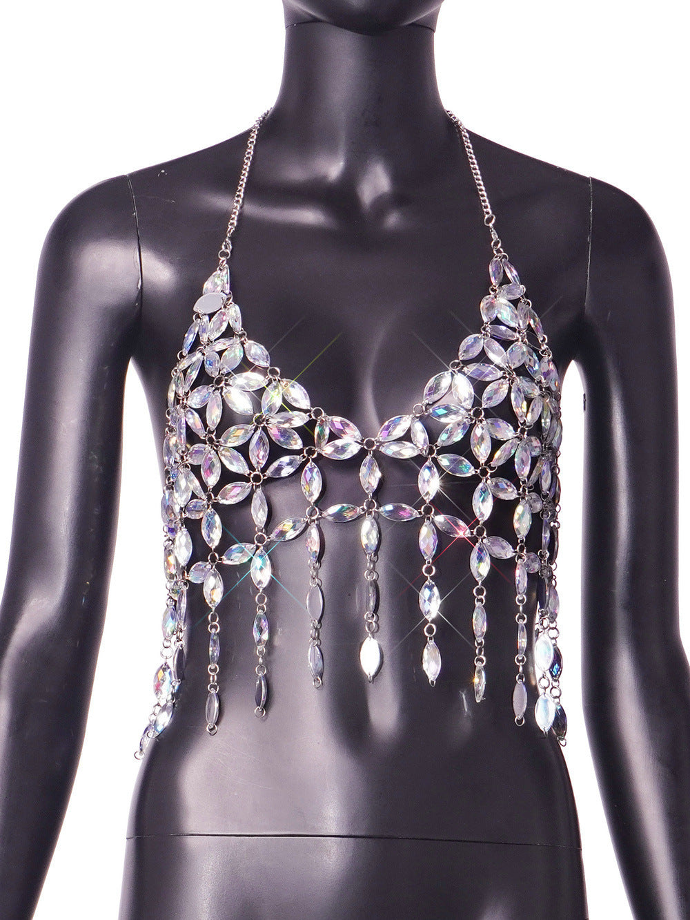 Women's Crystal Bra Chain Accessories - Zalixer