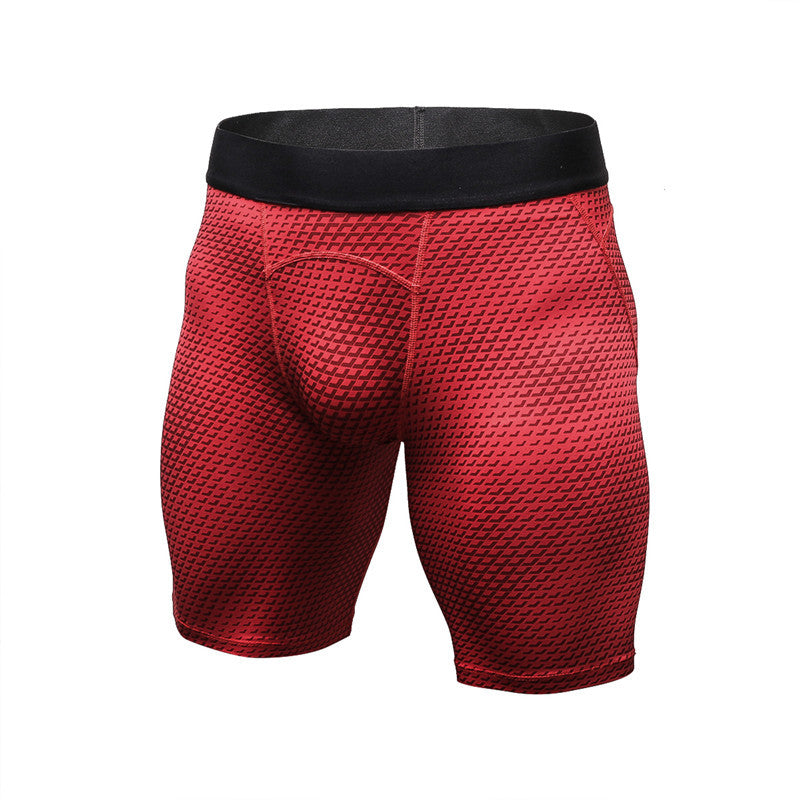 Men's Casual And Comfortable Compression Muscle Gym Shorts - Zalixer