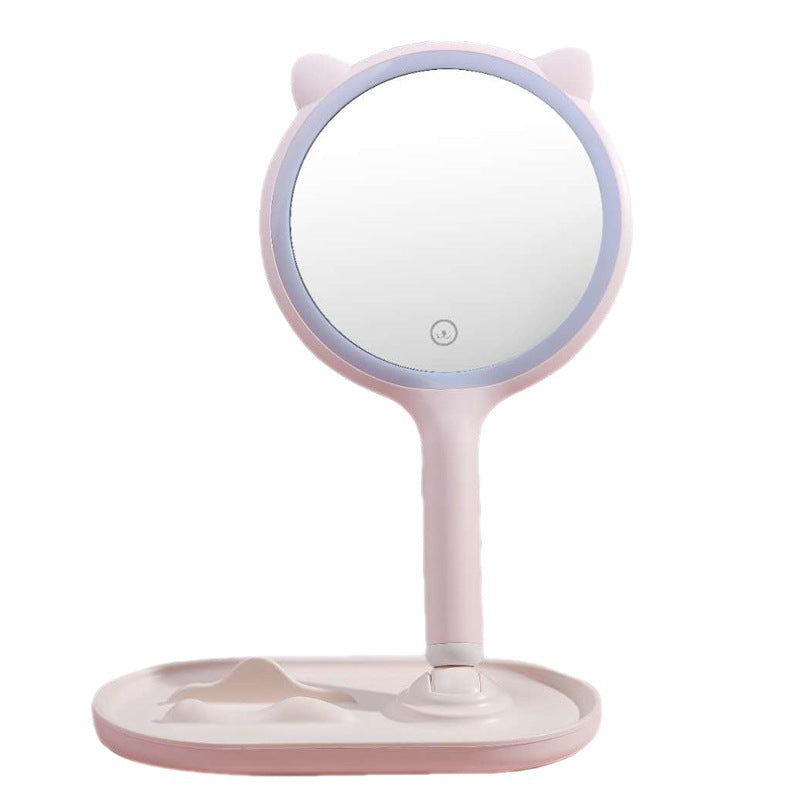 USB Charging Portable Led Make-up Mirror With Light - Zalixer