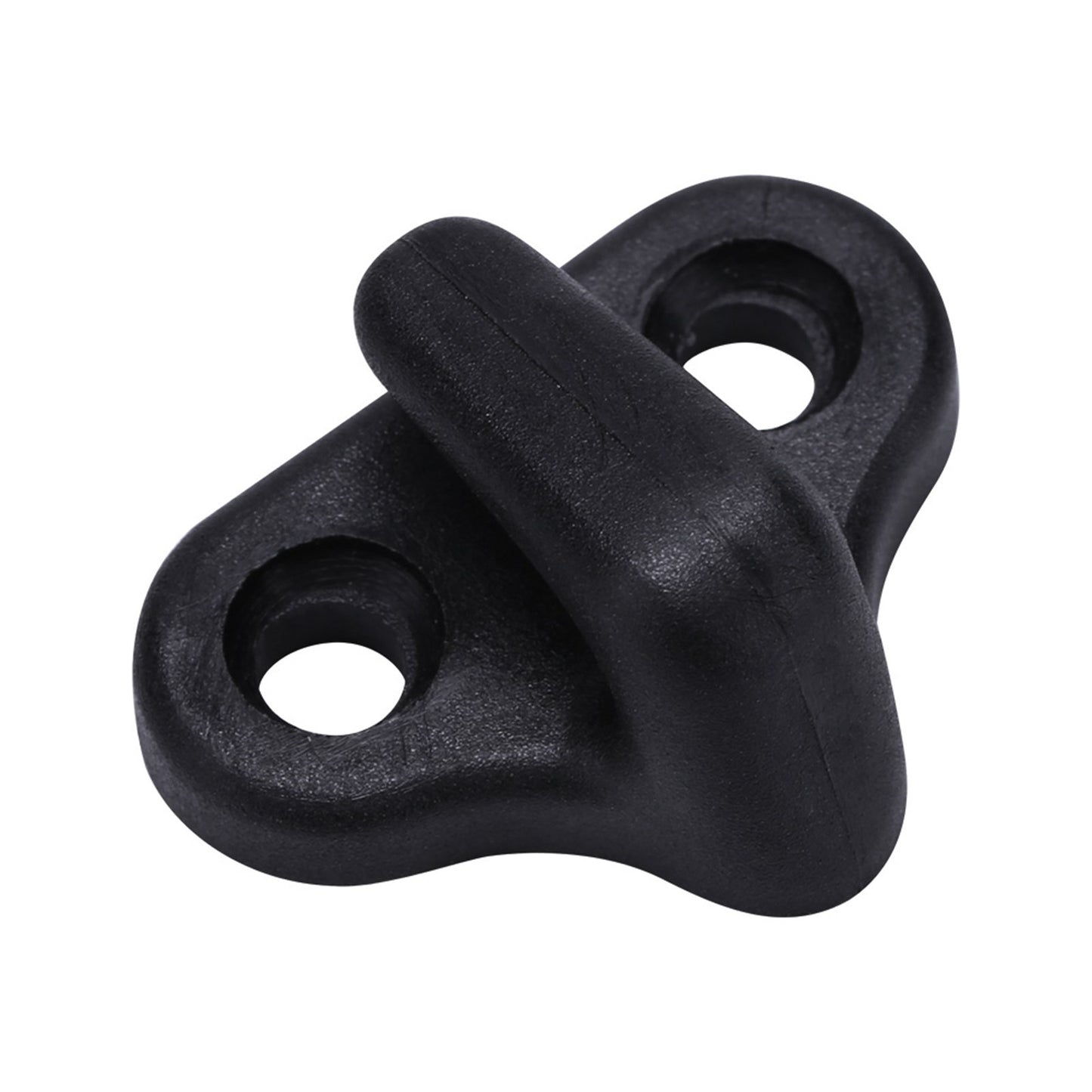 Nylon Kayak Lashing J Shape Hooks Replacement Black With Flat head Screws