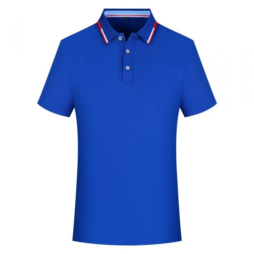 Color Block Short-sleeved Polo Shirt