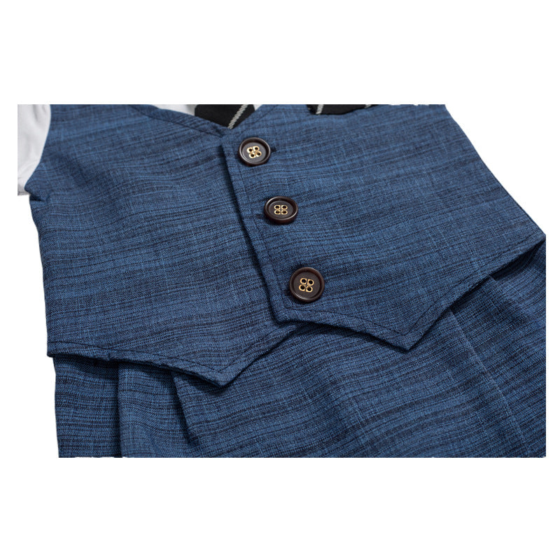 Summer Baby Cotton Crawling Clothes - Zalixer