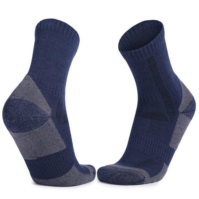 Men's And Women's Warm Wool Knee-high Sports Socks