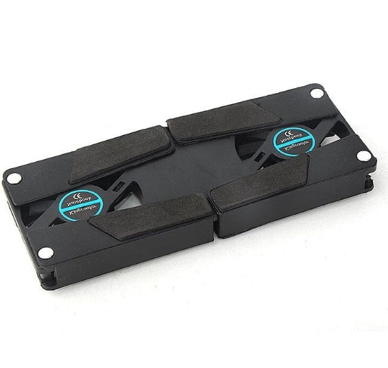 Rotatable USB Cooling Fan Pad 2 Fans Cooler Notebook Cooler Computer USB Fan Stand For 8-14pc Laptop PC Computer Peripherals - Zalixer