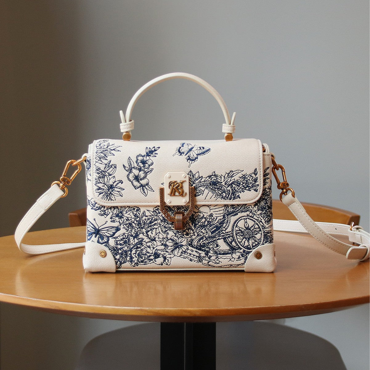 Light-luxury Intricately Embroidered Tote Shoulder Or Crossbody Bag For Women - Zalixer