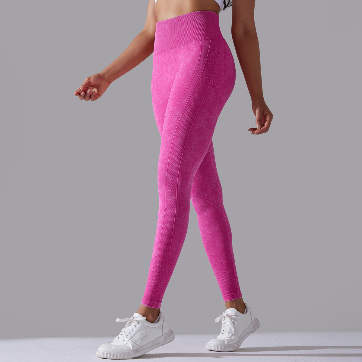 Knitted Seamless Yoga Pants Running Sports Fitness High Waist Butt Lifting Leggings Womens Clothing - Zalixer