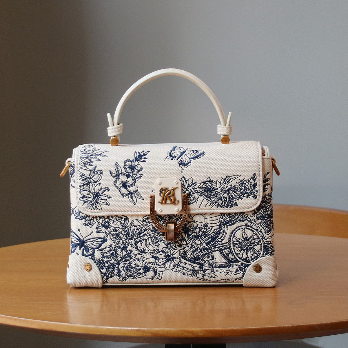 Light-luxury Intricately Embroidered Tote Shoulder Or Crossbody Bag For Women - Zalixer