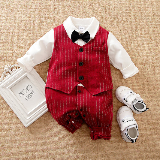Baby Autumn Clothing Clothes Baby Boy Rompers - Zalixer