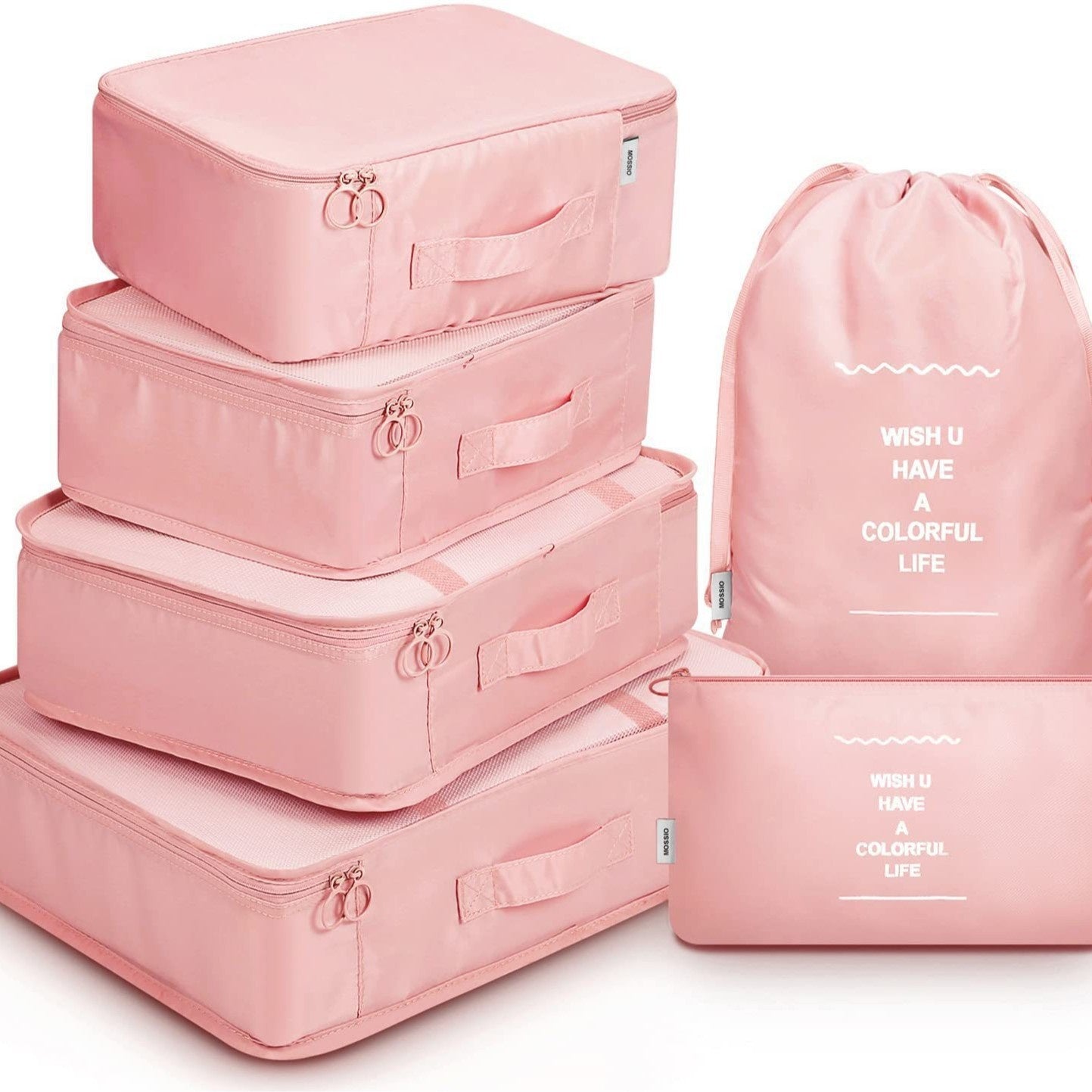 8-piece Set Luggage Divider Bag Travel Storage Clothes Underwear Shoes Organizer Packing Cube Bag - Zalixer