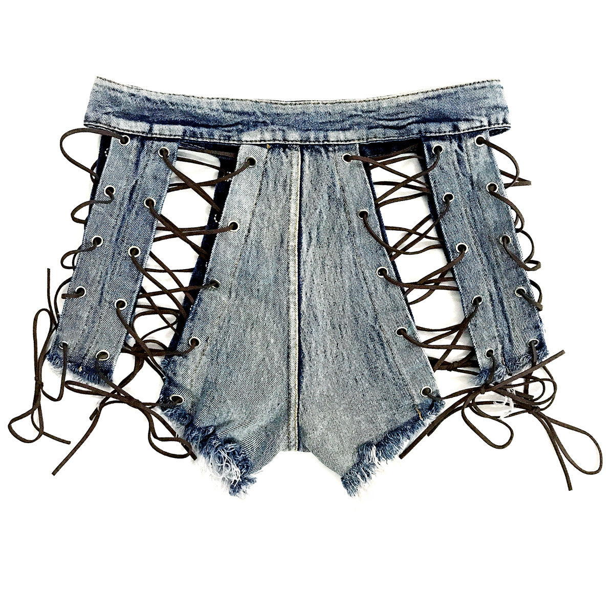 Women's Denim Shorts hot pants - Zalixer