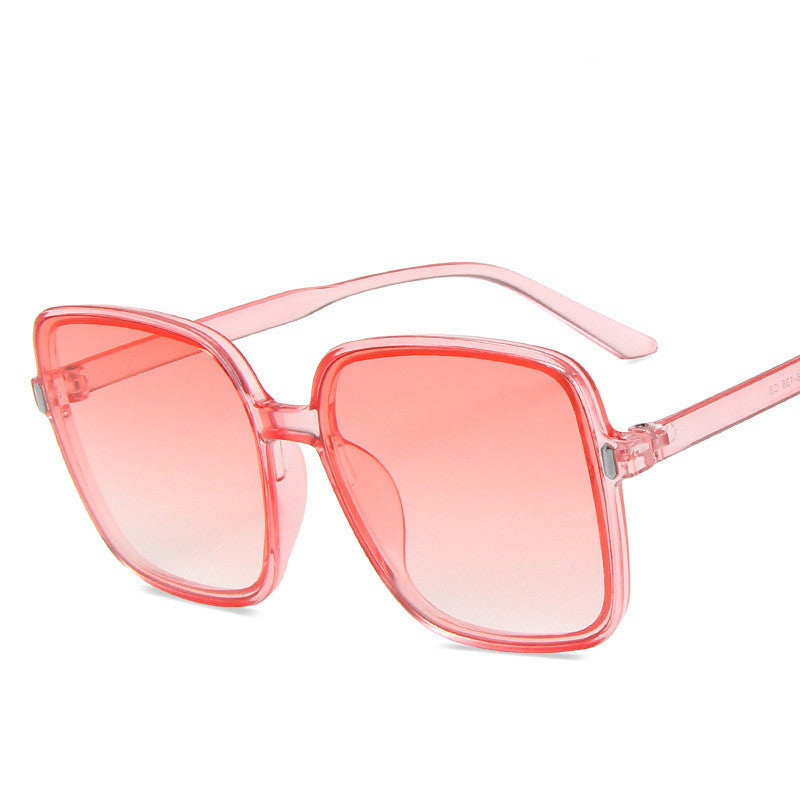 Sunglasses Big Square Sunglasses Rice Nail Sunglasses - Zalixer