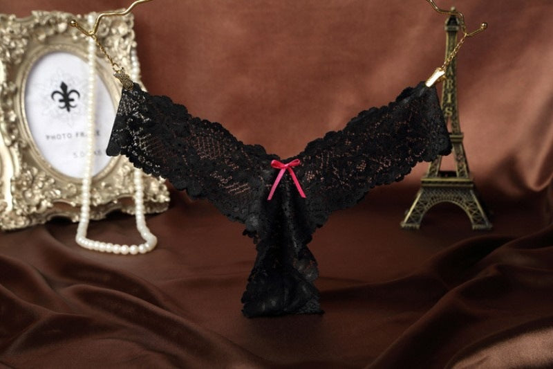 Lace sexy T pants thong panties - Zalixer