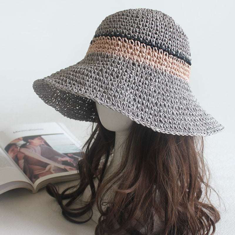 Shade Sunscreen Ladies Pot Straw  Hat - Zalixer