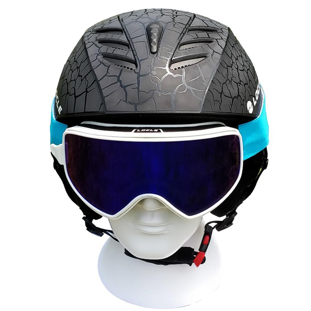 Men's And Women's Warm And Anti-collision Snow Helmets