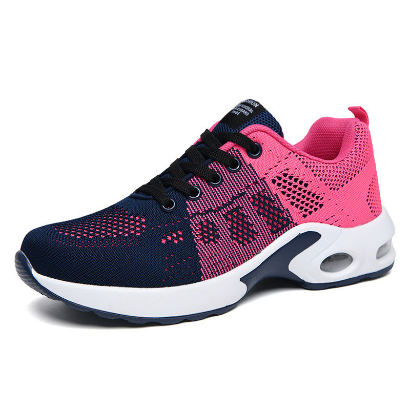 Flying Woven Mesh Shoes Women's Shoes Sports Casual Shoes Fashion Breathable - Zalixer