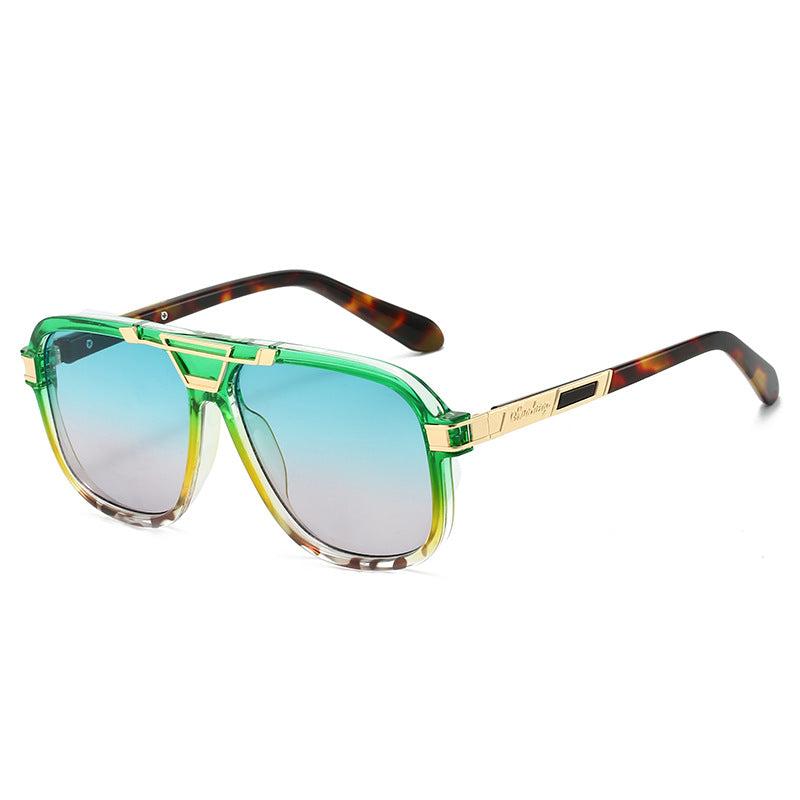 Womens Cross-Border Stylish Colorful Sunglasses - Zalixer