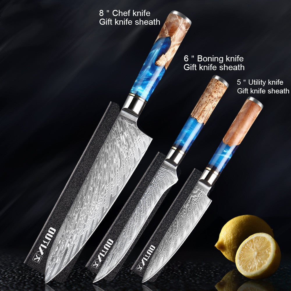 Chef’s Meat Chopping Kitchen Knife Set