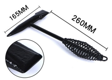 Electric Welding Slag Spring Handle Electric Welding Rust Removal Hammer