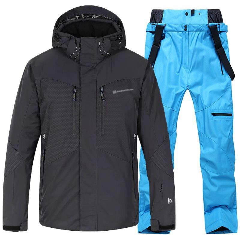 Men's Winter Waterproof Padded Warm Ski Suit