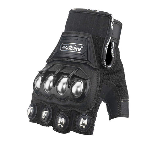 Madbike Gloves Motorcycle Half Finger Gloves