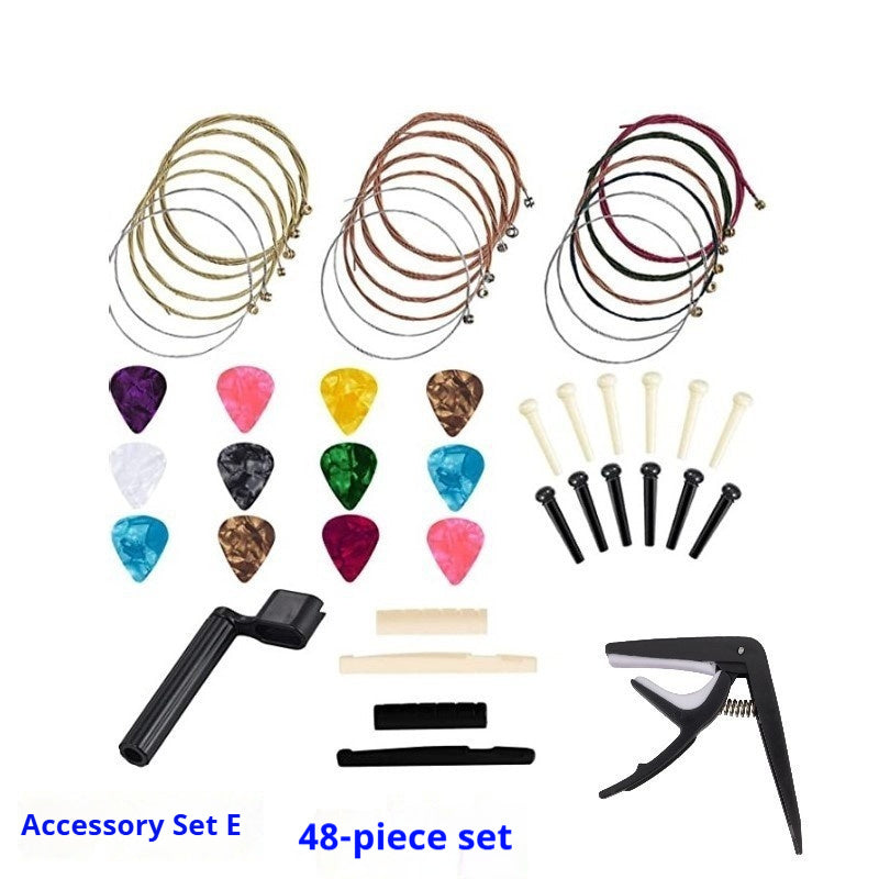 Guitar Accessories Suit Pick String Nail Pillow - Zalixer