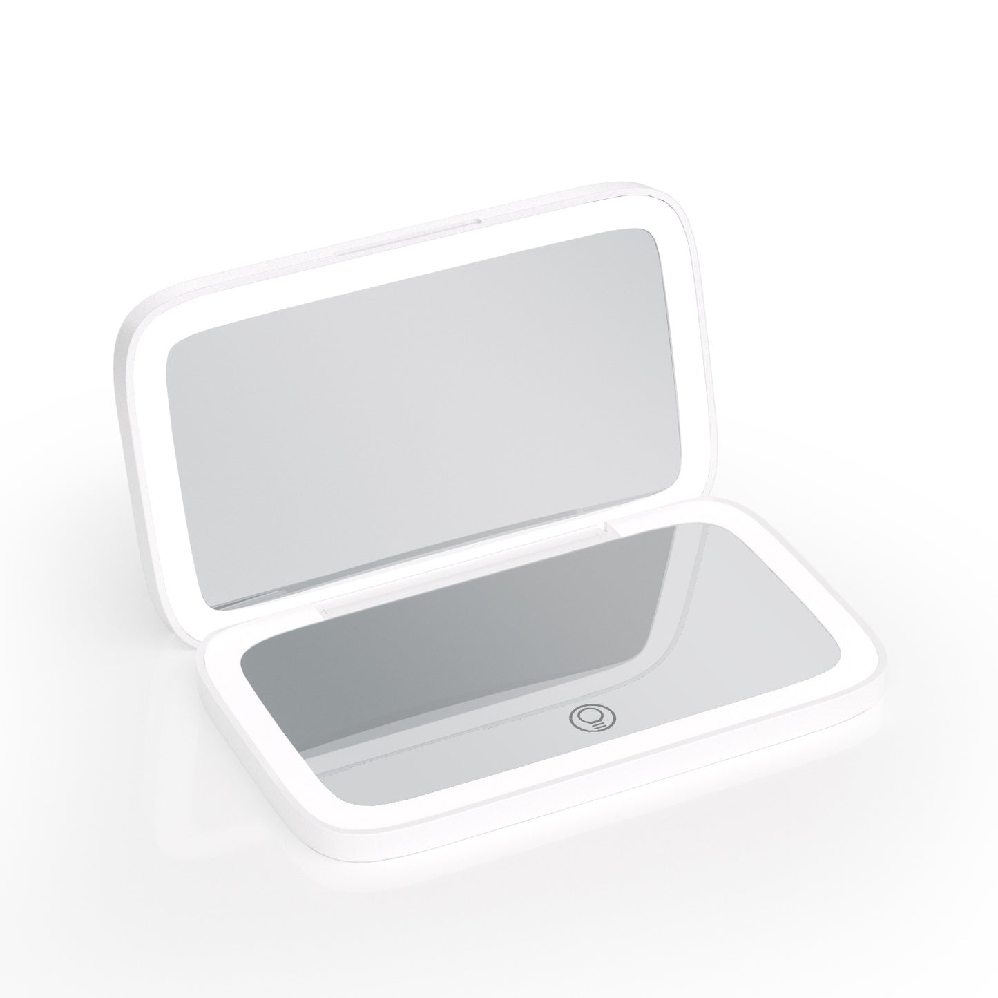 Portable Led Make-up Mirror Luminous Mirror Double-sided With Light Led Make-up Mirror With Light - Zalixer