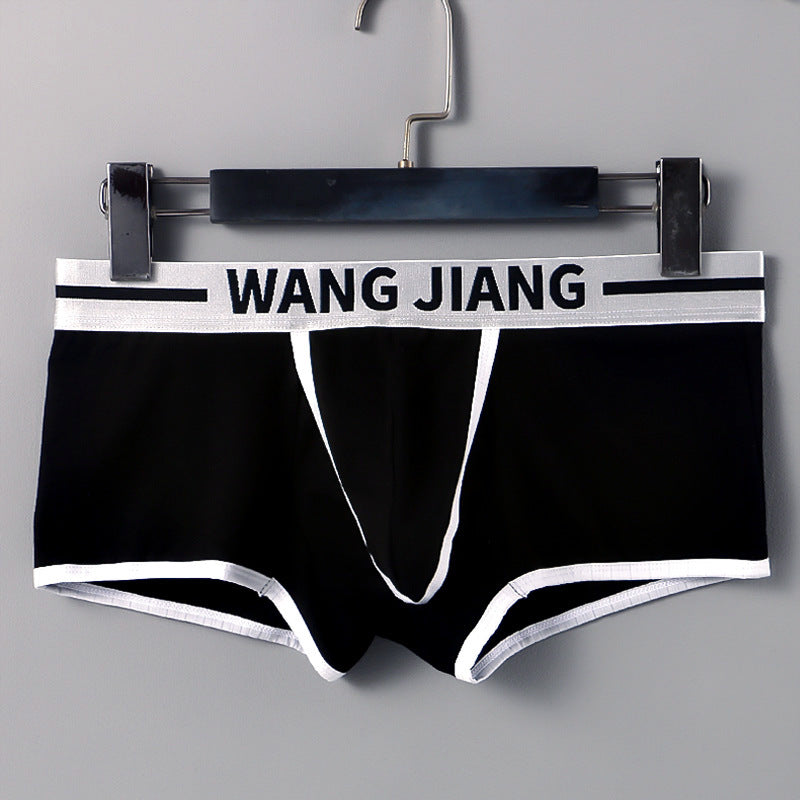 Cotton Men's Underwear Capsule Bag Separation Underwear Men's Solid Color Three-dimensional Cutting Cotton Underwear Men's - Zalixer