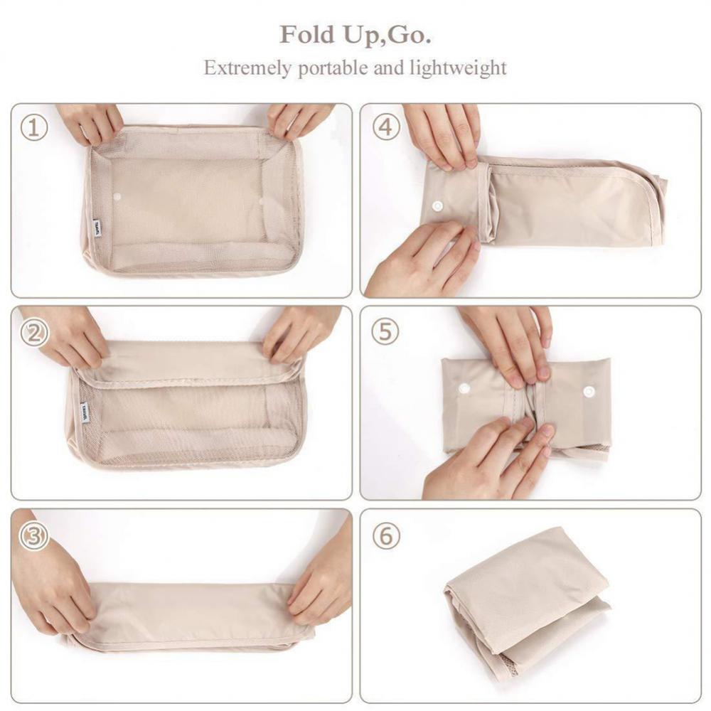 8-piece Set Luggage Divider Bag Travel Storage Clothes Underwear Shoes Organizer Packing Cube Bag - Zalixer