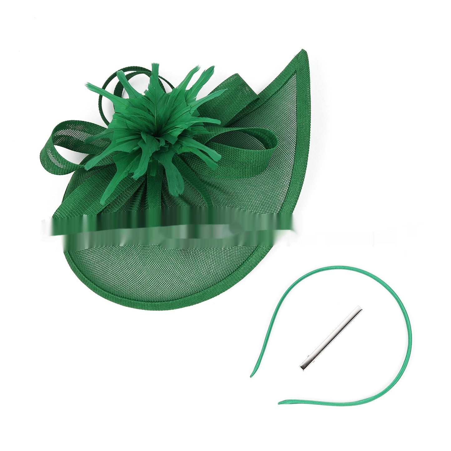 Linen Horse Racing Top Hat Hair Accessories - Zalixer