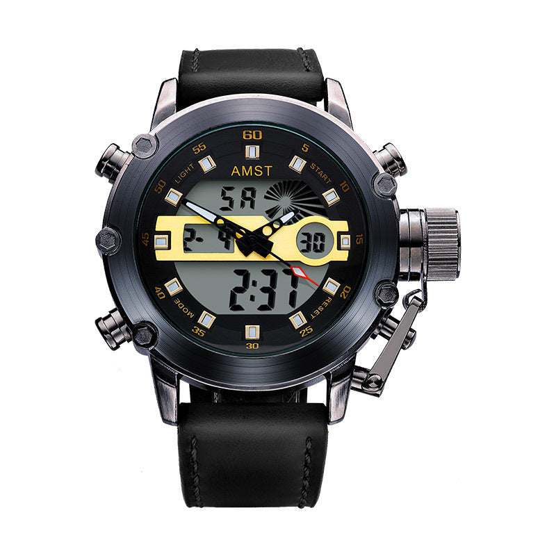 Men's Multi-functional Casual Sports Waterproof Electronic Watch