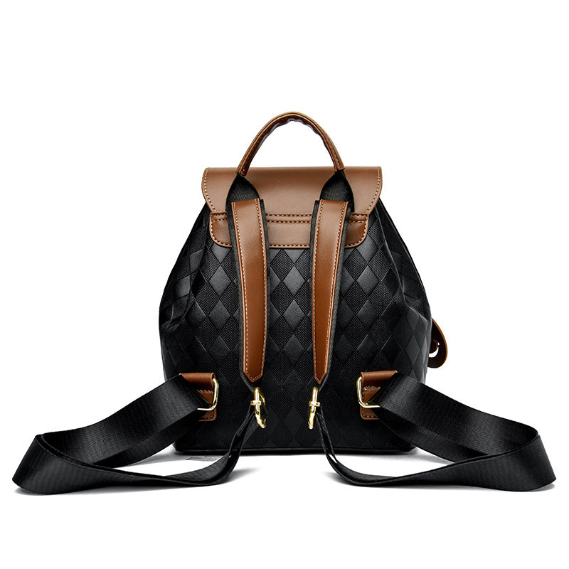 Female Backpack Casual Multifunction Women Leather Backpack Shoulder School Travel Back Pack - Zalixer