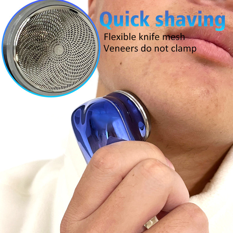 Mini Portable Face Cordless Shavers Rechargeable USB Electric Shaver Wet & Dry Painless Small Size Machine Shaving For Men - Zalixer