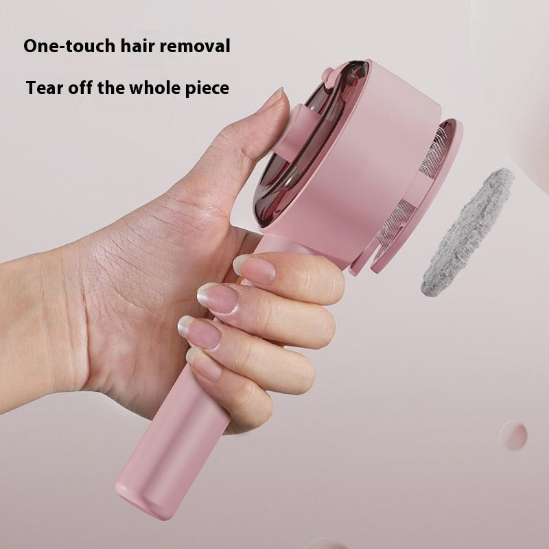 Animal Hair Remover Brush Dog And Cat Steam Brush Pet Self Cleaning Dog Brush Grooming Removes Cat Hairs Cat Dog Accessories Pet Products - Zalixer