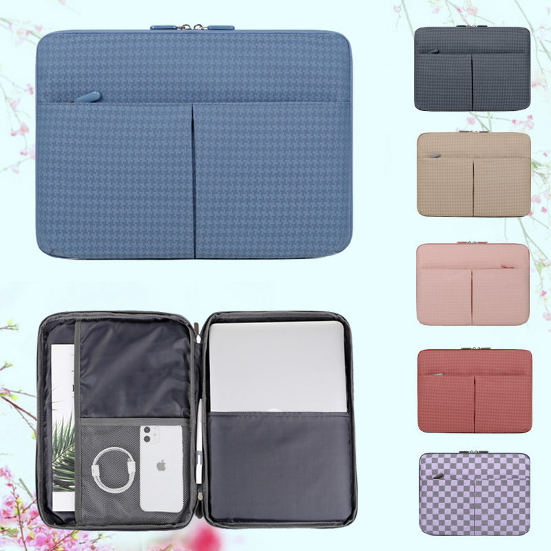Korean Girl Heart Tablet Laptop Storage Protective Cover Bag - Zalixer