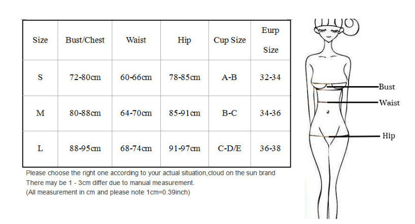 Women's Lace Up Triangle Bikini Swimsuit - Zalixer