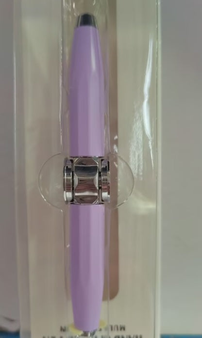 Creative Multi-Function LED Pen Spinning Decompression Gyro Metal Ballpoint Pen