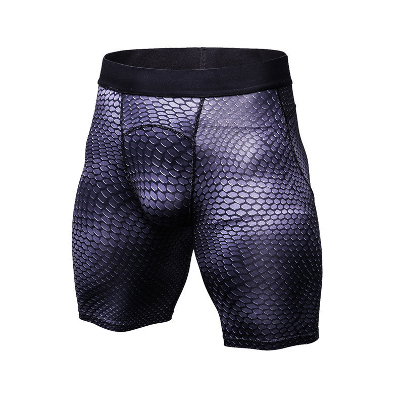 Men's Casual And Comfortable Compression Muscle Gym Shorts - Zalixer