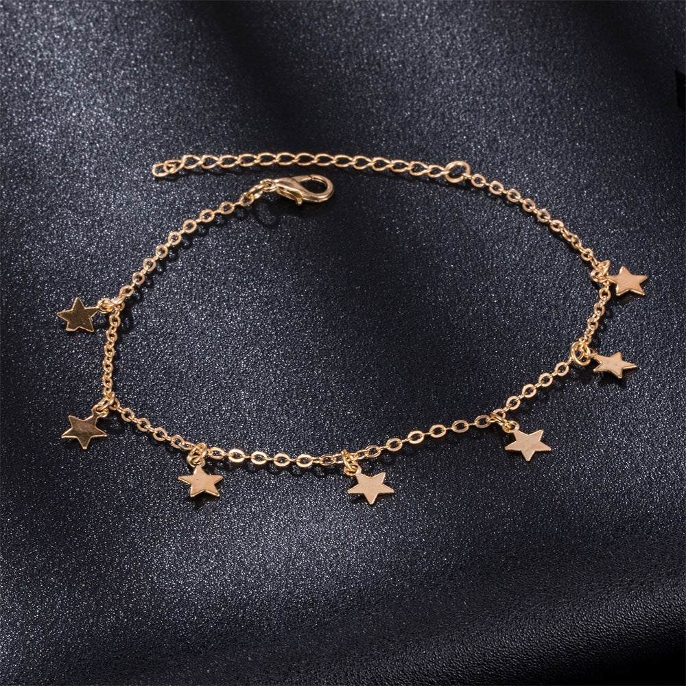 Simple Star Fashion Anklet Jewelry - Zalixer