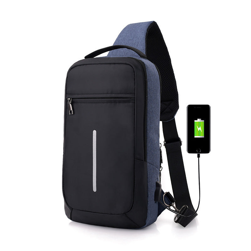 Anti-theft USB charging bag