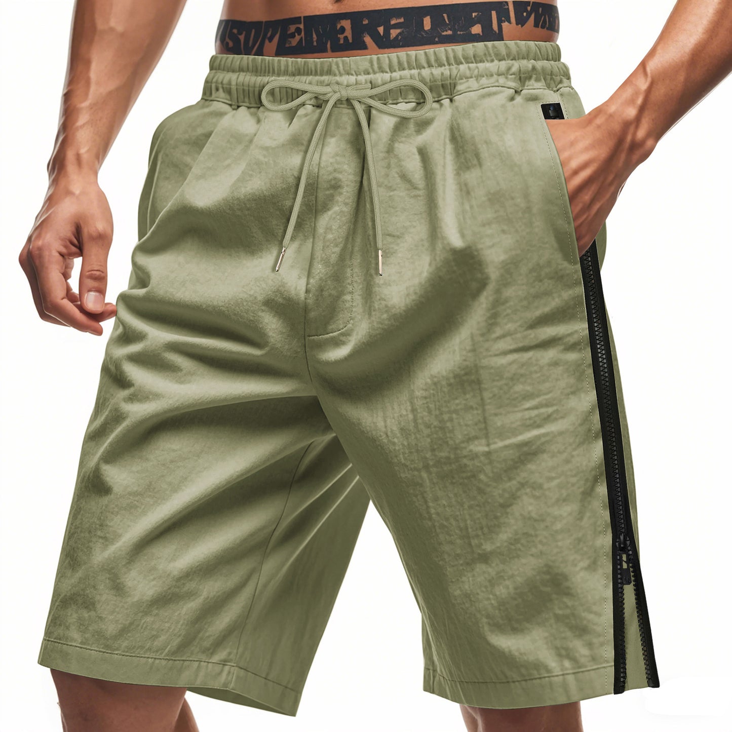 Men's Casual Breathable Outdoor Sports Quick-drying Loose Straight Shorts