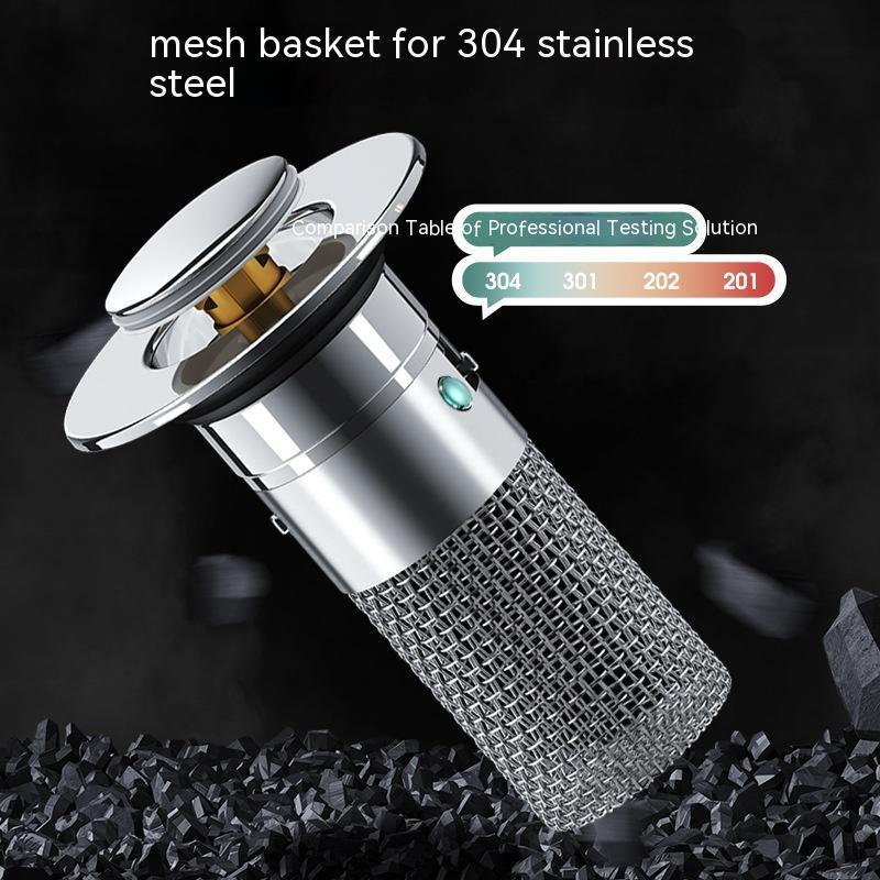Long Pop-Up Sink Drains Filter Bathroom Press Bounce Basin Plug Stopper Wash Basin Hair Catcher Sink Strainer Kitchen Supplies - Zalixer