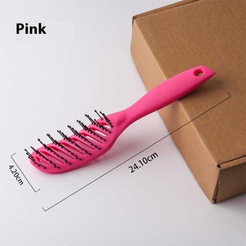 Vent Comb Hairbrush Hair Tools Anti-static Hollow Massage Comb Hair Brush Comb - Zalixer