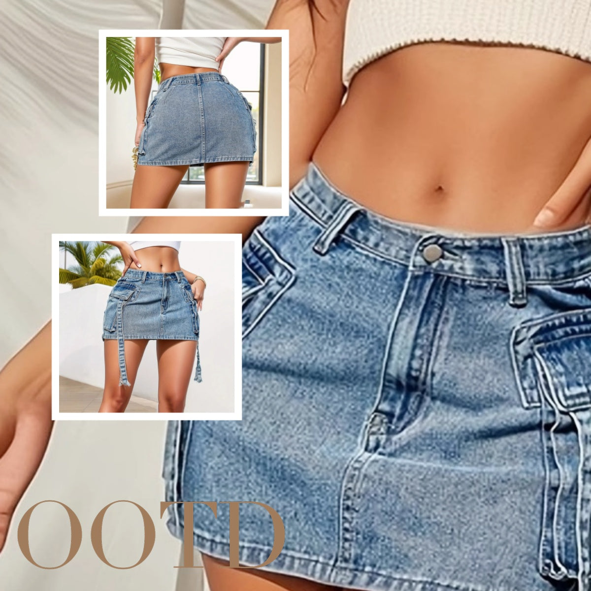 Women's Fashion Y2k Denim Mini Skirt Low Rise Sexy Pencil Short Jean Dress 90s Vintage Girls Party Skirt Female Club Streetwear - Zalixer