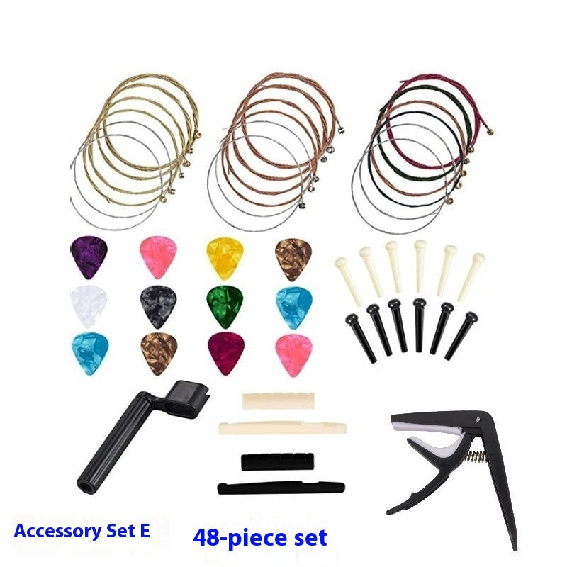 Guitar Accessories Suit Pick String Nail Pillow - Zalixer