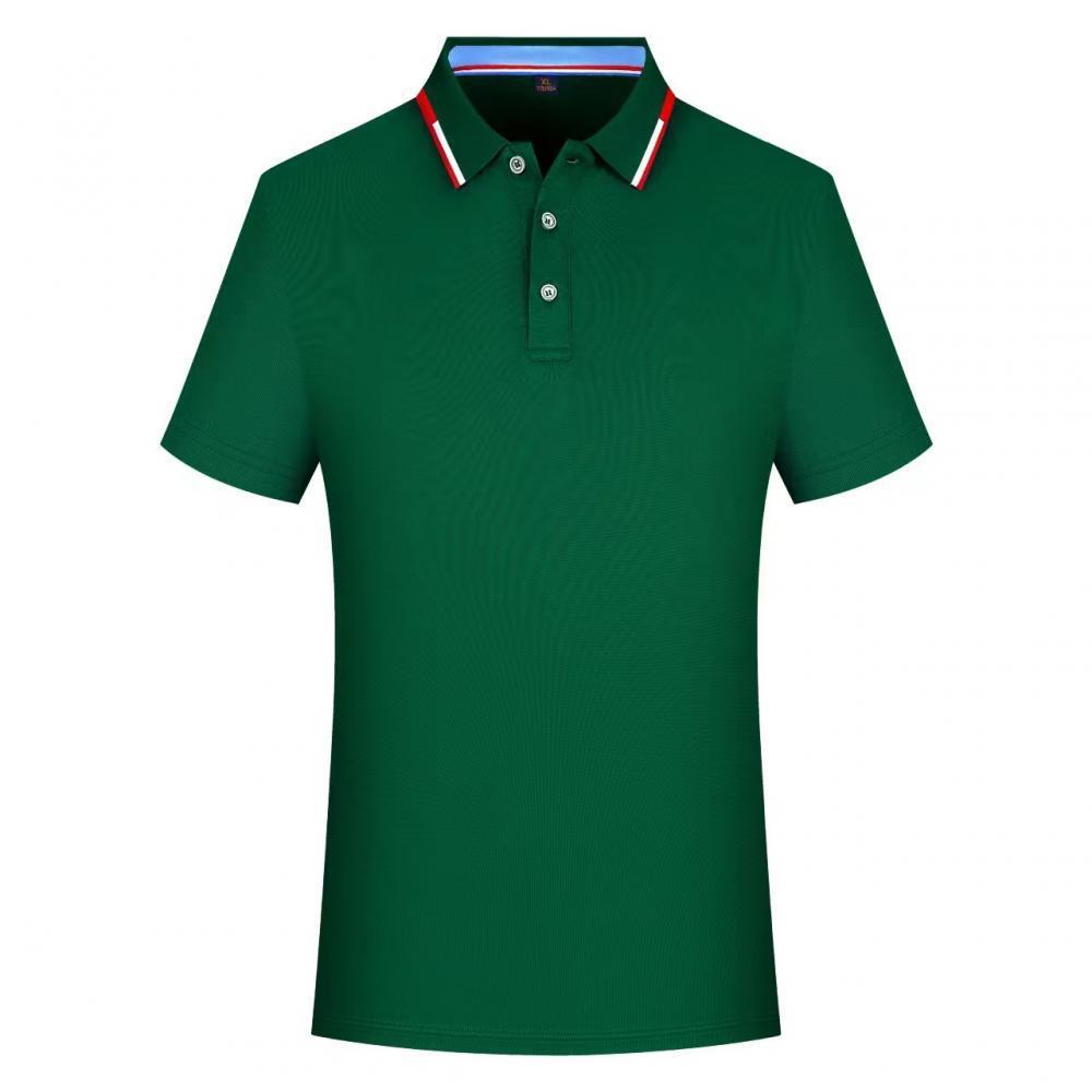 Color Block Short-sleeved Polo Shirt
